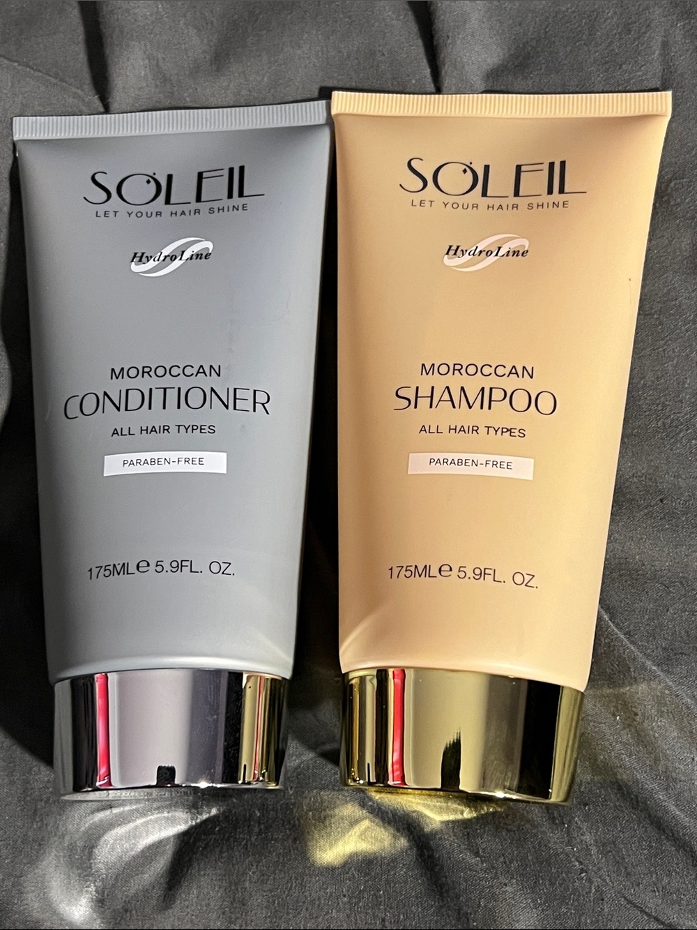Soleil Moroccan Shampoo & Conditioner Set - All Hair Types